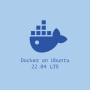 Docker on Ubuntu 22.04 LTS Logo