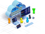 Topia MetaverseCloud (Dedicated Spatial Communication Ecosystem) Logo