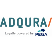 Adqura Loyalty Rewards App powered by Pega Logo