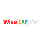 WiseCaption AI Powered Live Captioning and Translation Logo