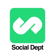 Social Department: The AI Operating System for Entertainment Marketing Logo