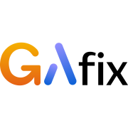 GAfix: Advanced Web Analytics & Insights Logo