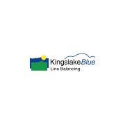 Kingslake International KingslakeBlue Line Balancing Logo