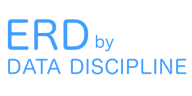 ERD by Data Discipline Logo
