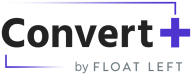 Convert+ by Float Left Logo
