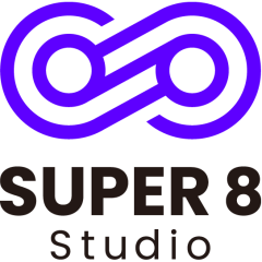 SUPER 8 Studio Logo